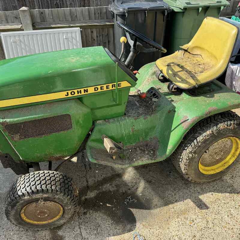 John Deere mower rehomed to mow another day